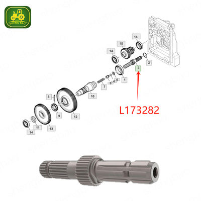 পিটিও গিয়ারট্রেইন যন্ত্রাংশ L173282 পিছনের PTO আউটপুট শ্যাফ্ট ২১/৩৩T ট্র্যাক্টরের জন্য