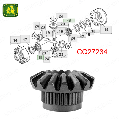 ট্র্যাক্টরের জন্য ডিফারেনশিয়াল এসি পার্টস CQ27234 4131303042 গিয়ার