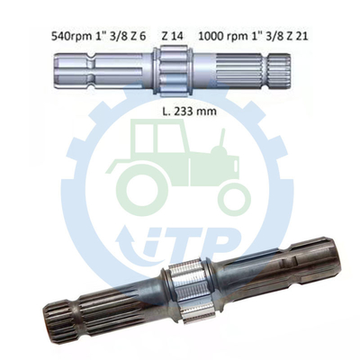 জন ডিরের জন্য শ্যাফ্ট PTO L110178 L151598 L73282 61006200 6300 6400