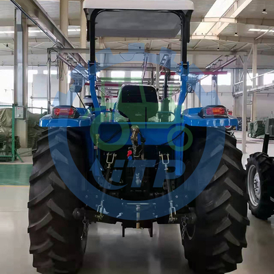4x4 কৃষির জন্য শুকনো ঘর্ষণ 120hp মিনি ফার্ম ট্রাক্টর